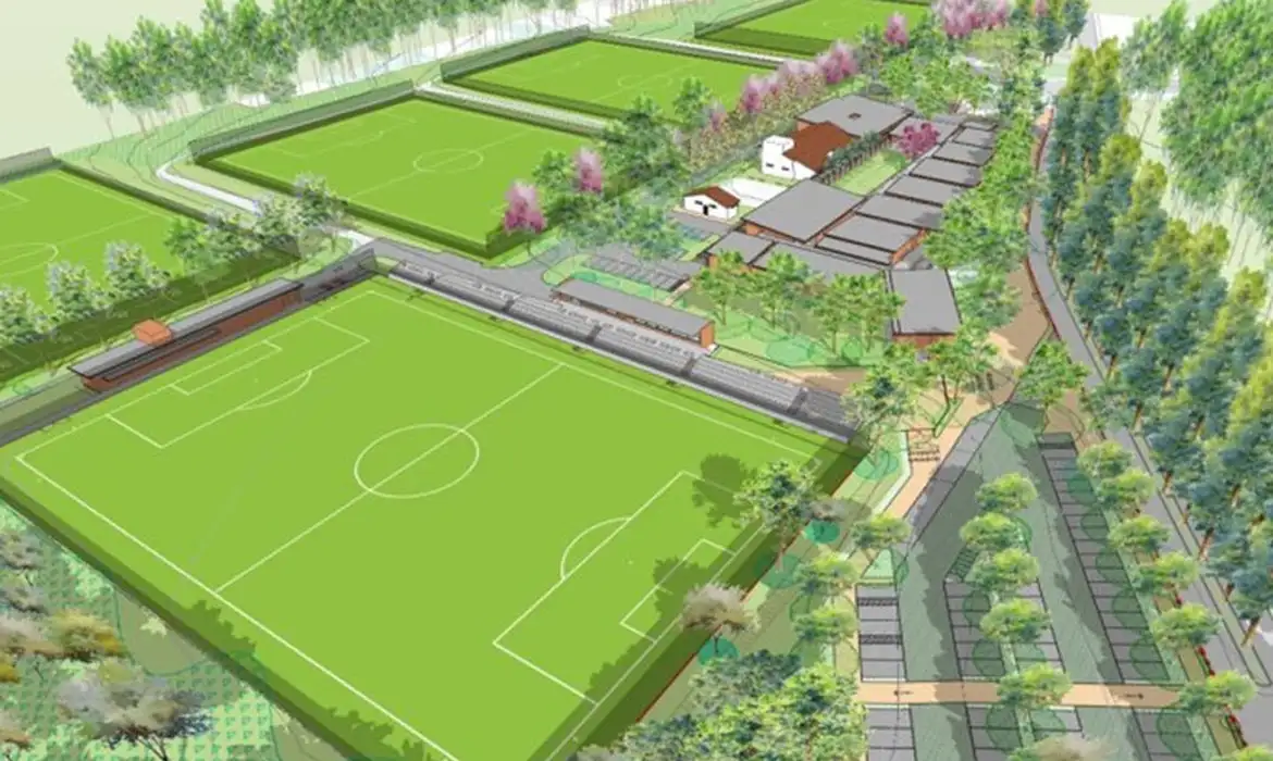 Início das obras do Centro de Futebol Feminino em Araraquara está marcado para segunda-feira