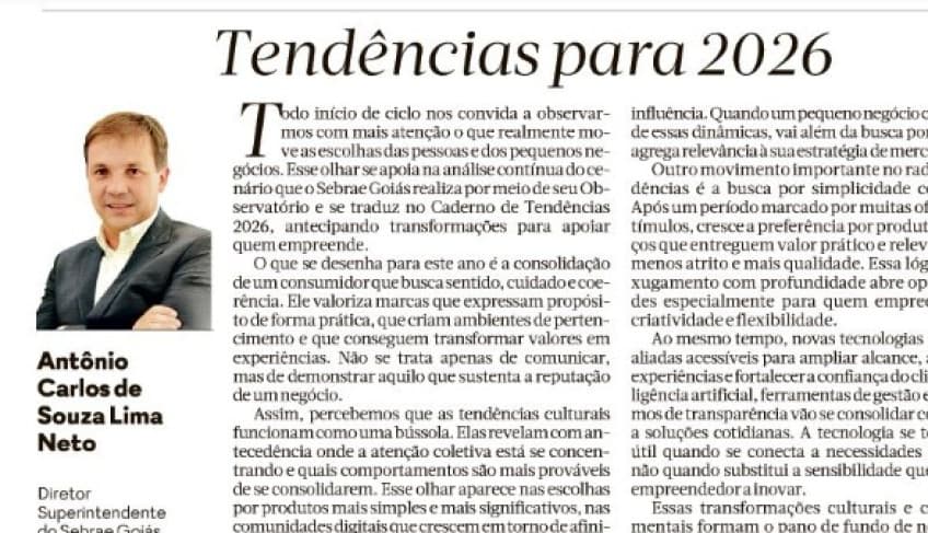 Tendências para 2026: O Que Esperar no Mundo dos Negócios