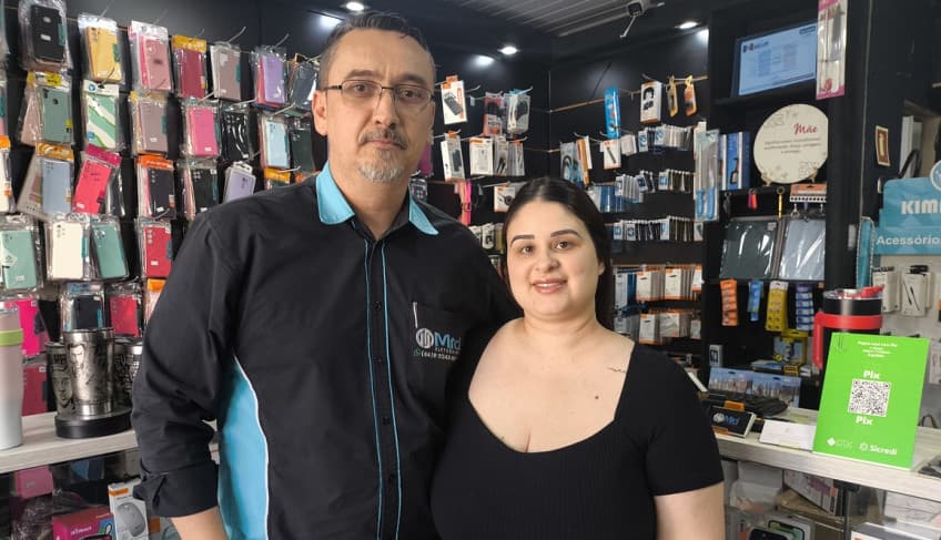 Casal transforma férias em oportunidade de negócio e impulsiona loja de eletrônicos